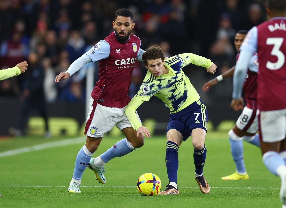 Douglas Luiz was Aston Villa’s hero v Leeds